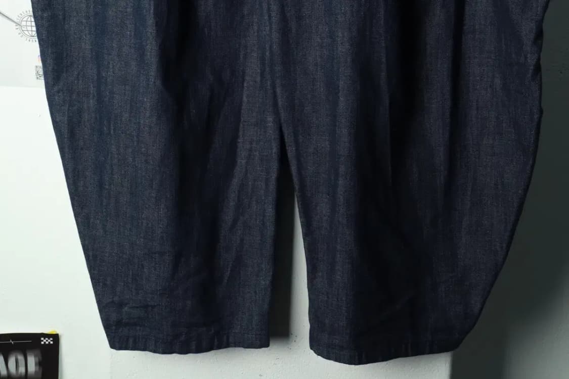 (M) 브랜드빈티지 트레이닝복 바지 벌룬핏 데님 청 밴딩-236B 상품이미지4