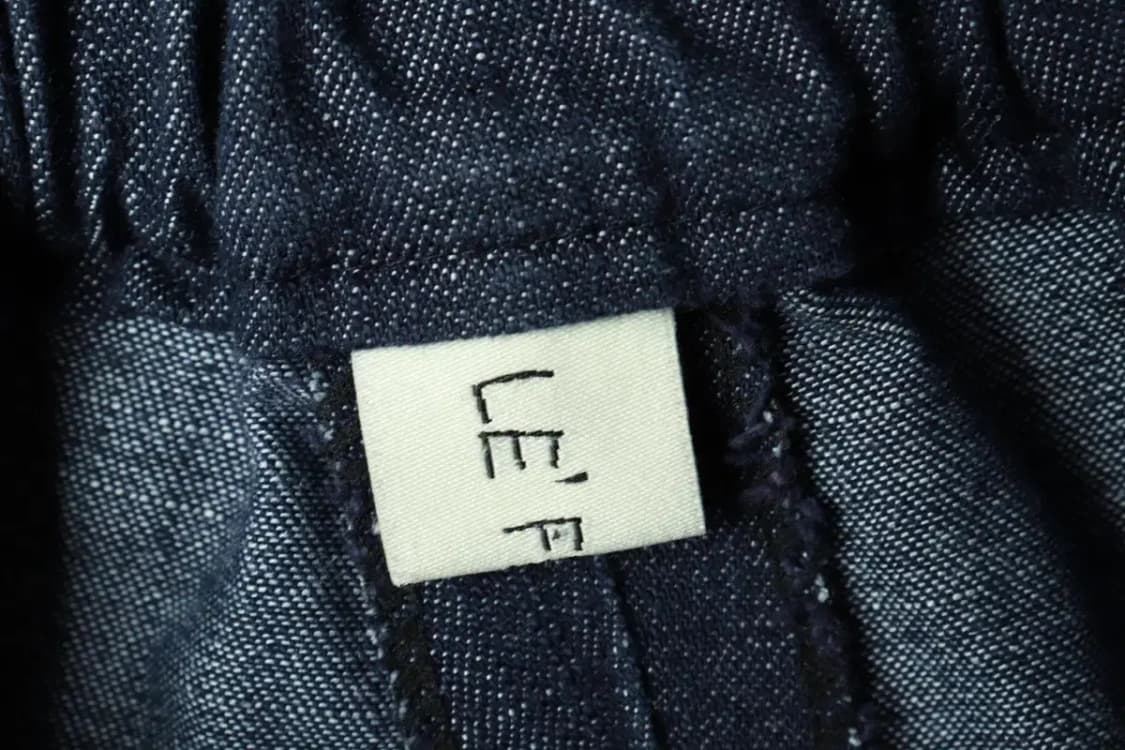 (M) 브랜드빈티지 트레이닝복 바지 벌룬핏 데님 청 밴딩-236B 상품이미지6