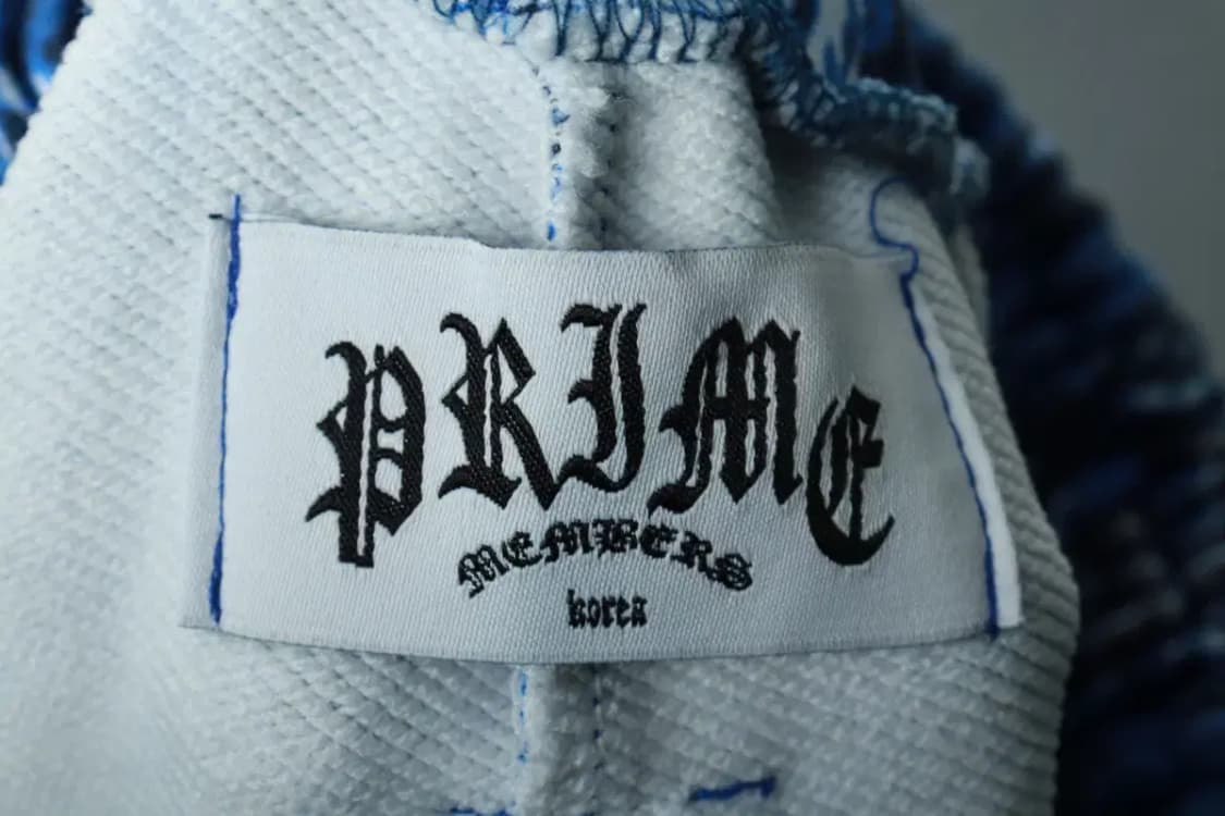 W(S-M) 프라임멤버스 트레이닝복 바지 뱀피 블루 스트릿-236C 상품이미지8