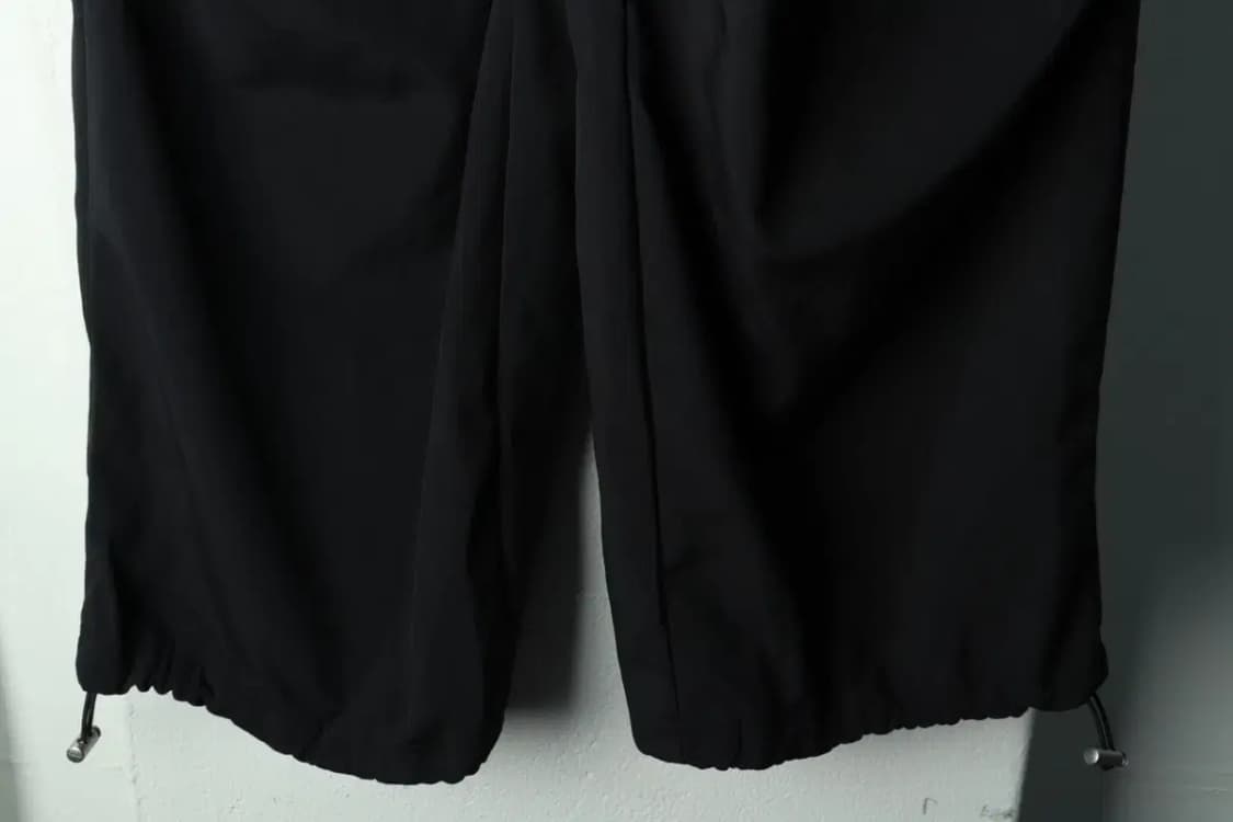 W(F) 브랜드빈티지 트레이닝복 바지 블랙 폴리 조거-236F 상품이미지4