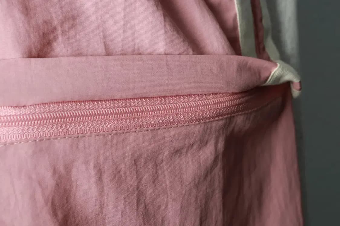 W(F) 썸플레이스 트레이닝복 바지 분리가능 핑크 나일론-2371 상품이미지5