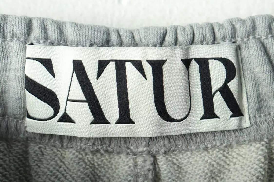 (L-XL) 새터 트레이닝복 바지 그레이 밴딩 조거 한정판-2373 상품이미지9