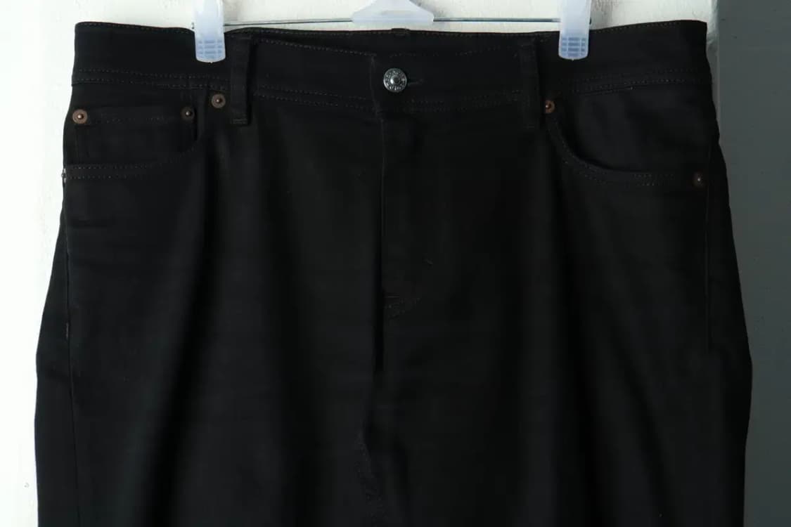 (XL-2XL) 아크네스튜디오 면바지 팬츠 빅사이즈 블랙-2378 상품이미지3