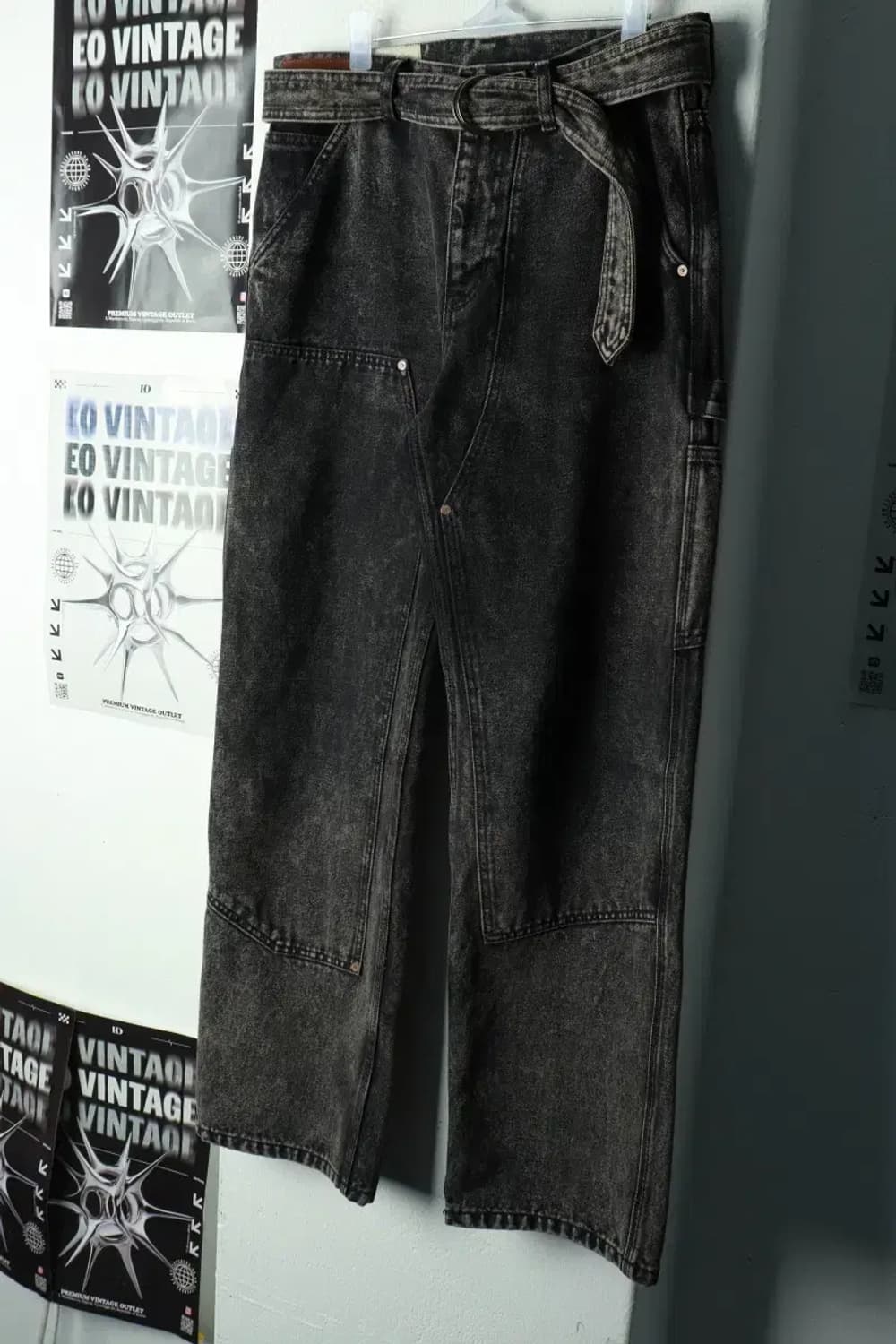 (M-L) 앤더슨벨 청바지 데님 더블니 카펜터 워싱 스트릿-2379 상품이미지1