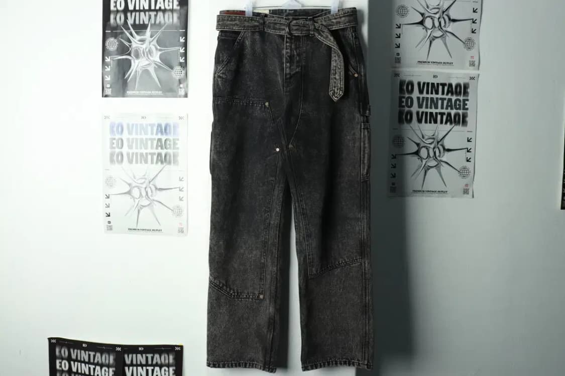 (M-L) 앤더슨벨 청바지 데님 더블니 카펜터 워싱 스트릿-2379 상품이미지2