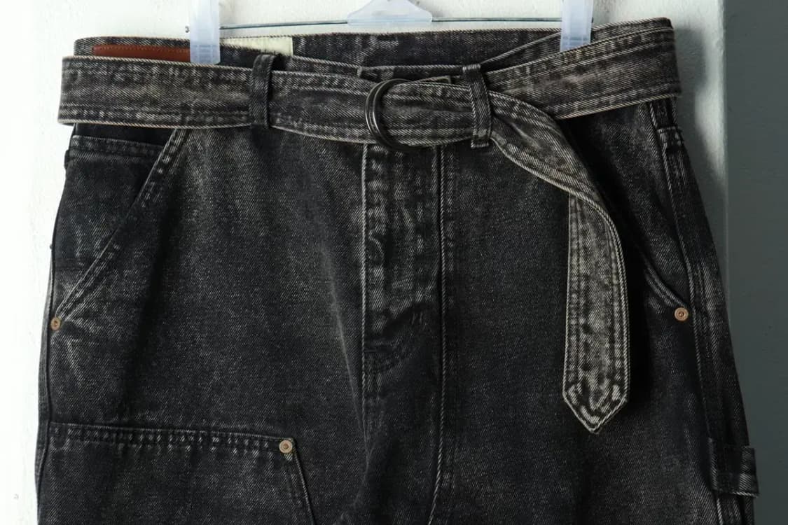 (M-L) 앤더슨벨 청바지 데님 더블니 카펜터 워싱 스트릿-2379 상품이미지3