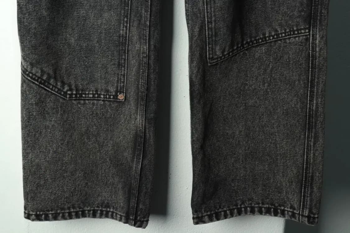 (M-L) 앤더슨벨 청바지 데님 더블니 카펜터 워싱 스트릿-2379 상품이미지4