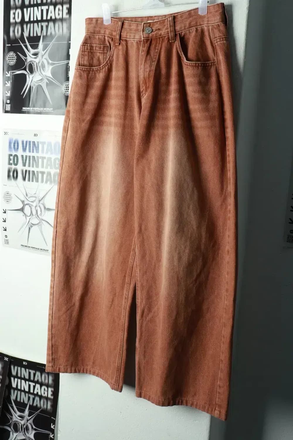 (M-L) 시미오 청바지 데님 워싱 브라운-237A 상품이미지1