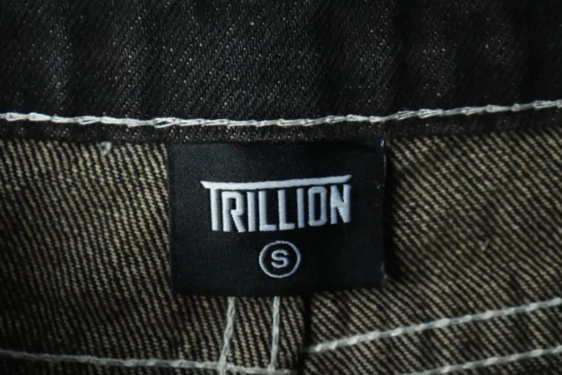 (S) 트릴리온 청바지 데님 스티치 흑청-237C 상품이미지6