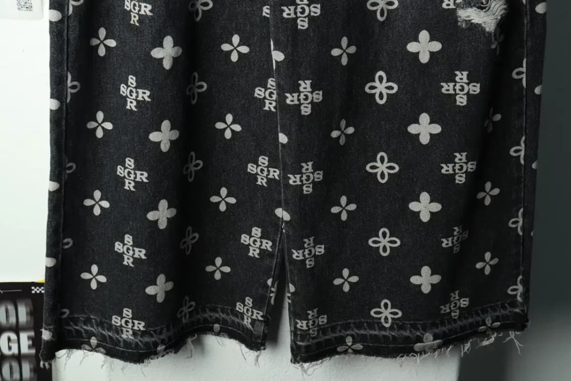 (M-L) 써저리 청바지 데님 대장급 패턴 흑청 스트릿 희귀-237D 상품이미지4