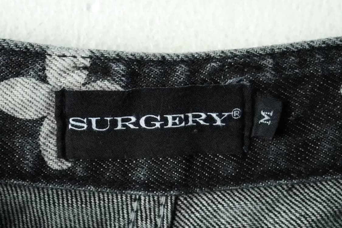 (M-L) 써저리 청바지 데님 대장급 패턴 흑청 스트릿 희귀-237D 상품이미지7