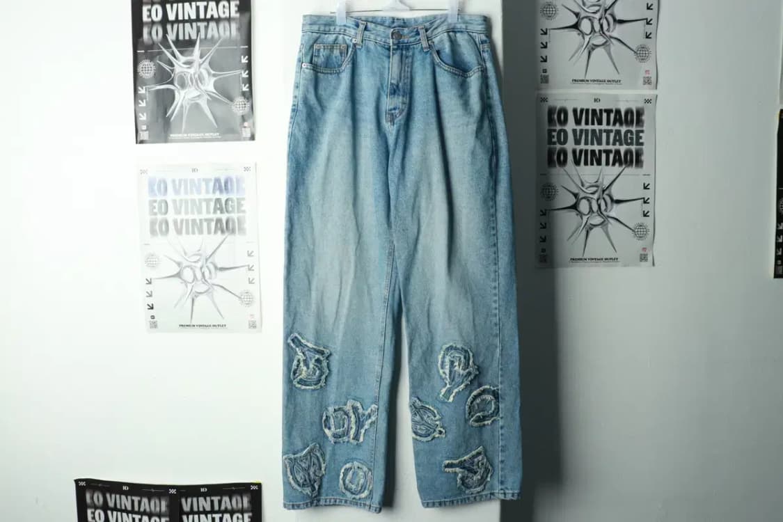 (M-L) 오와이 청바지 데님 연청 스트릿-237E 상품이미지2