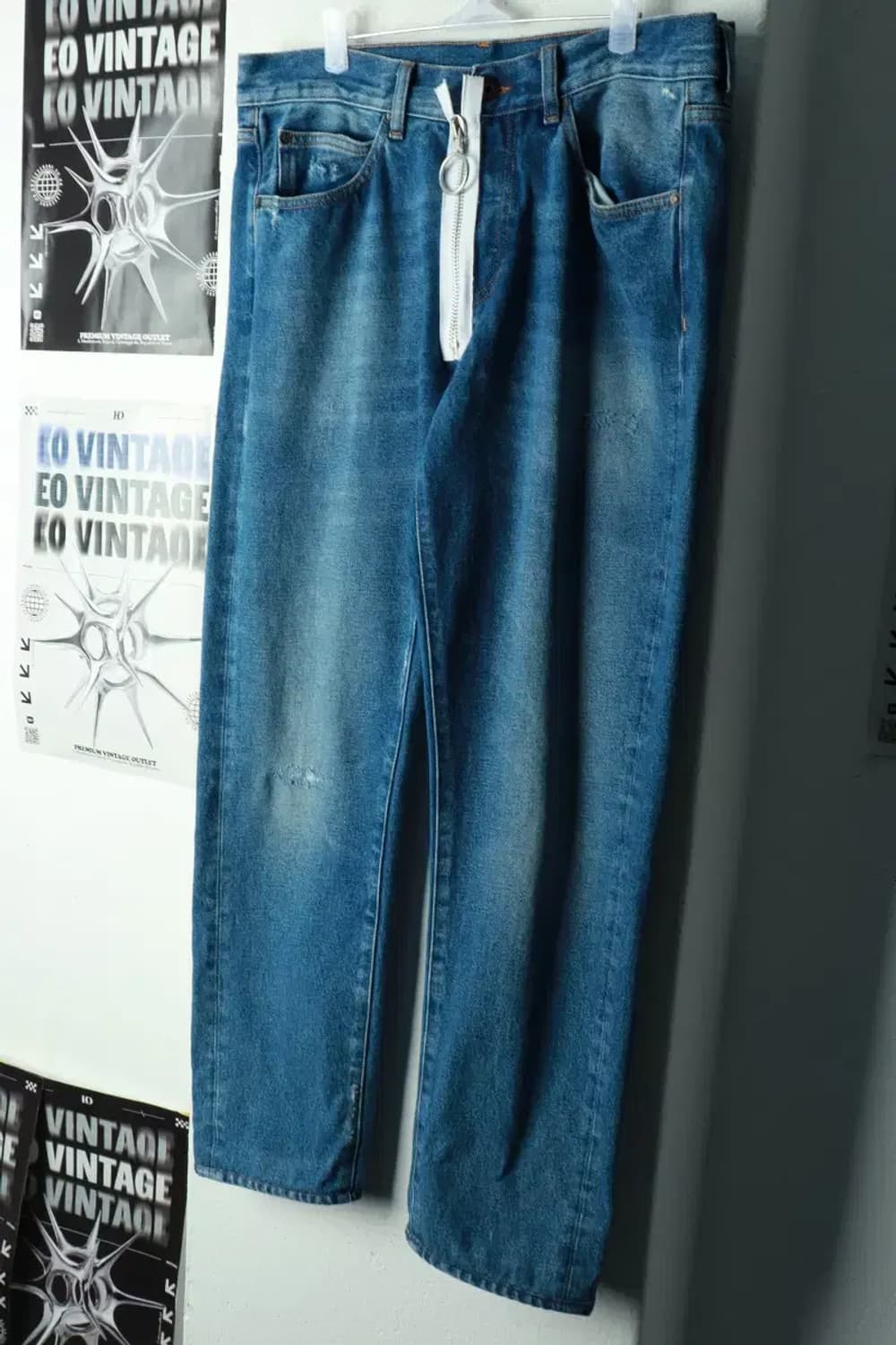 (XL) 오프화이트 청바지 데님 버질아블로 슬림핏 한정 희귀-237F 상품이미지1