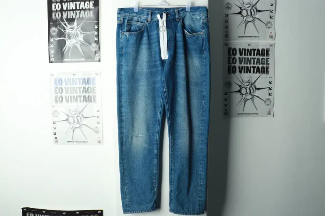 (XL) 오프화이트 청바지 데님 버질아블로 슬림핏 한정 희귀-237F 상품이미지2