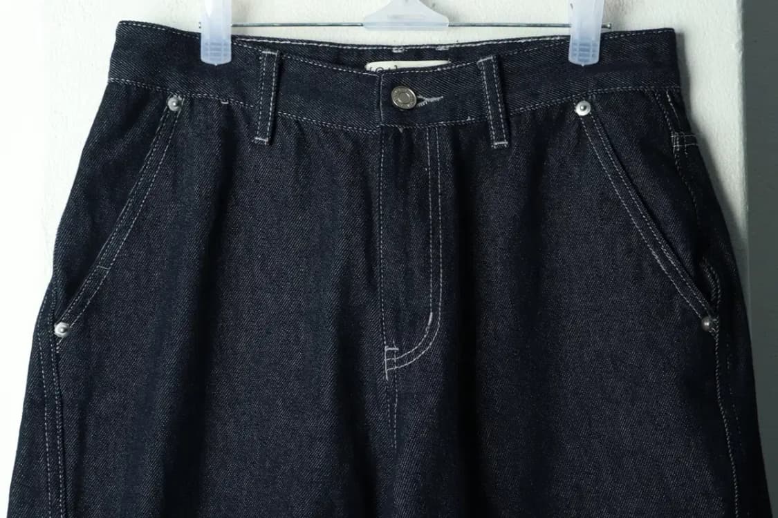 (M-L) 브랜드빈티지 청바지 데님 와이드핏 스티치-2380 상품이미지3