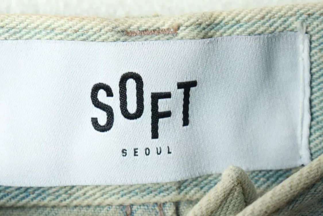 W(M-L) 소프트 서울 청바지 데님 와이드 연청 스트릿-2381 상품이미지7