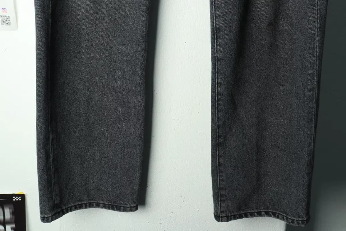 (S-L) 랩101 청바지 데님 슬림핏 흑청 카펜터-2382 상품이미지4