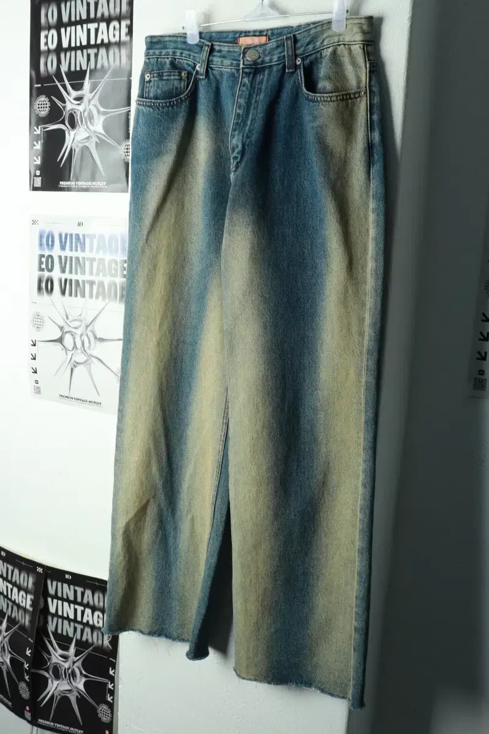 (M-L) 시눈 청바지 데님 일자핏 샌드워싱-2383 상품이미지1