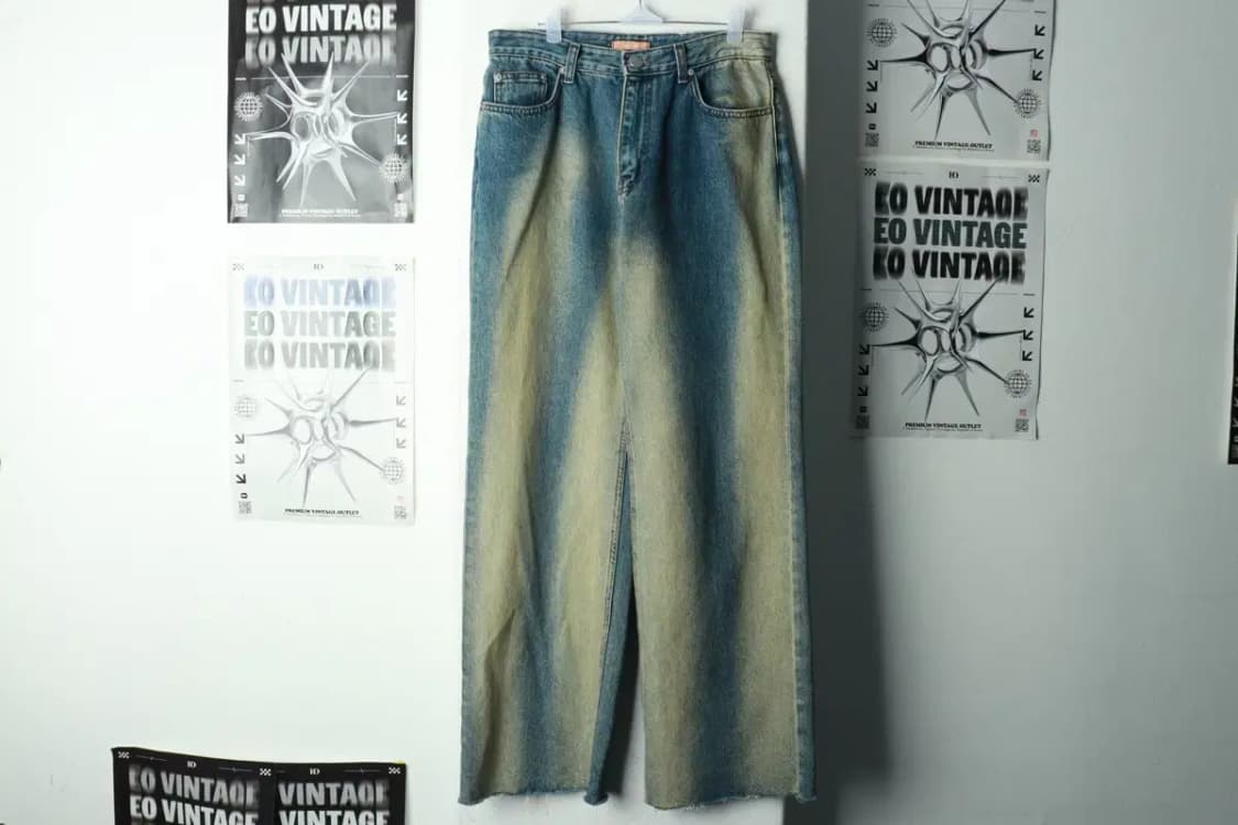 (M-L) 시눈 청바지 데님 일자핏 샌드워싱-2383 상품이미지2