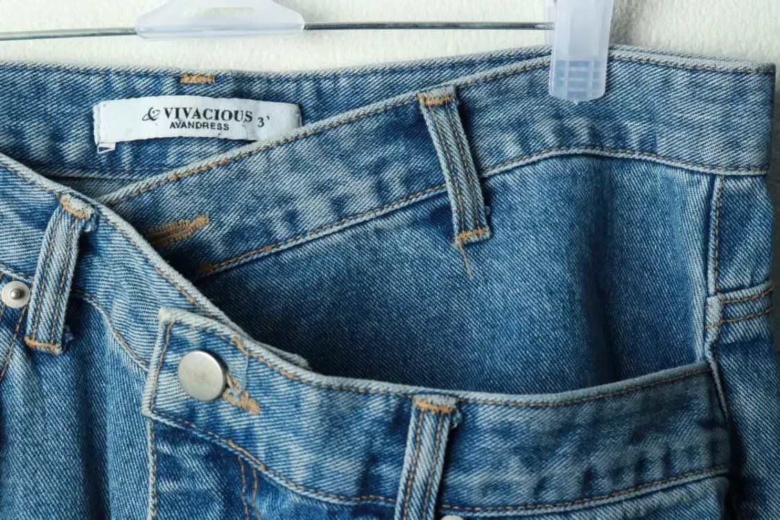 (M-L) 어반드레스 청바지 데님 연청 유니크 스트릿-2384 상품이미지5