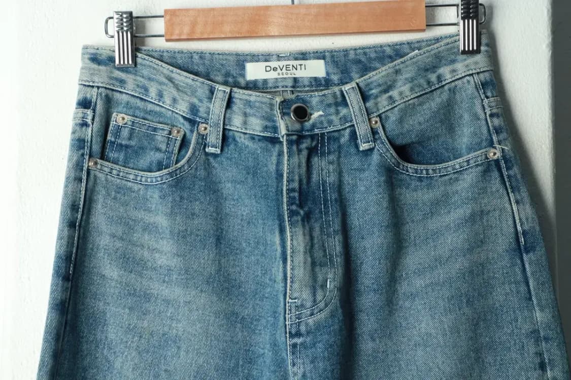 (S-M) 브랜드빈티지 청바지 데님 연청 스트레이트-2386 상품이미지3