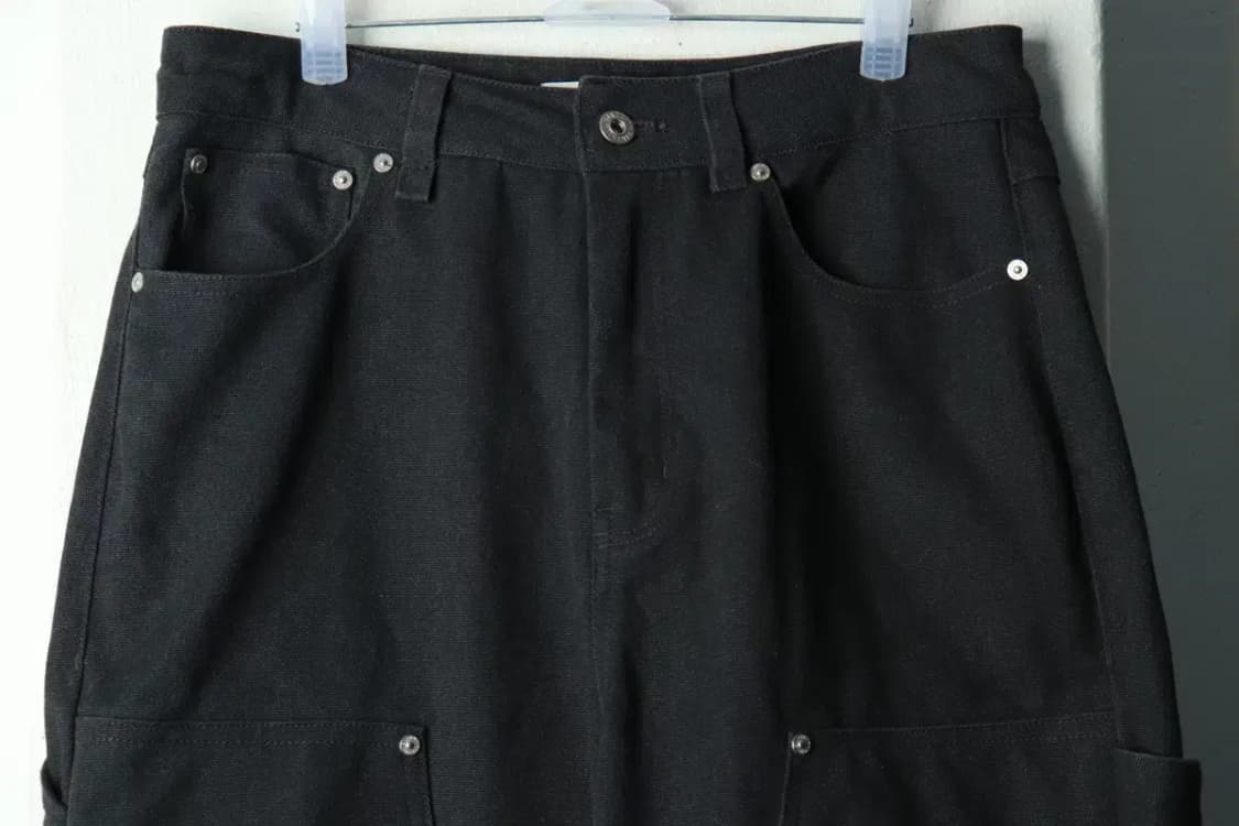 (M-L) 키뮤어 청바지 데님 더블니 카펜터 그레이-2387 상품이미지3