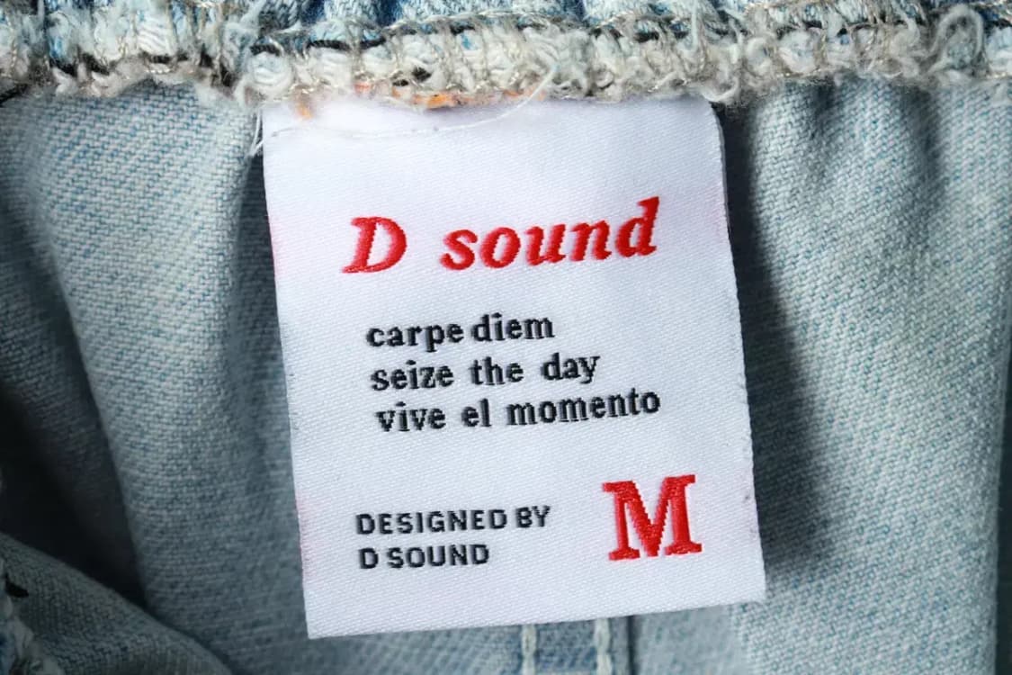 (M-L) 브랜드빈티지 청바지 데님 연청 밴딩 유니크-2388 상품이미지7