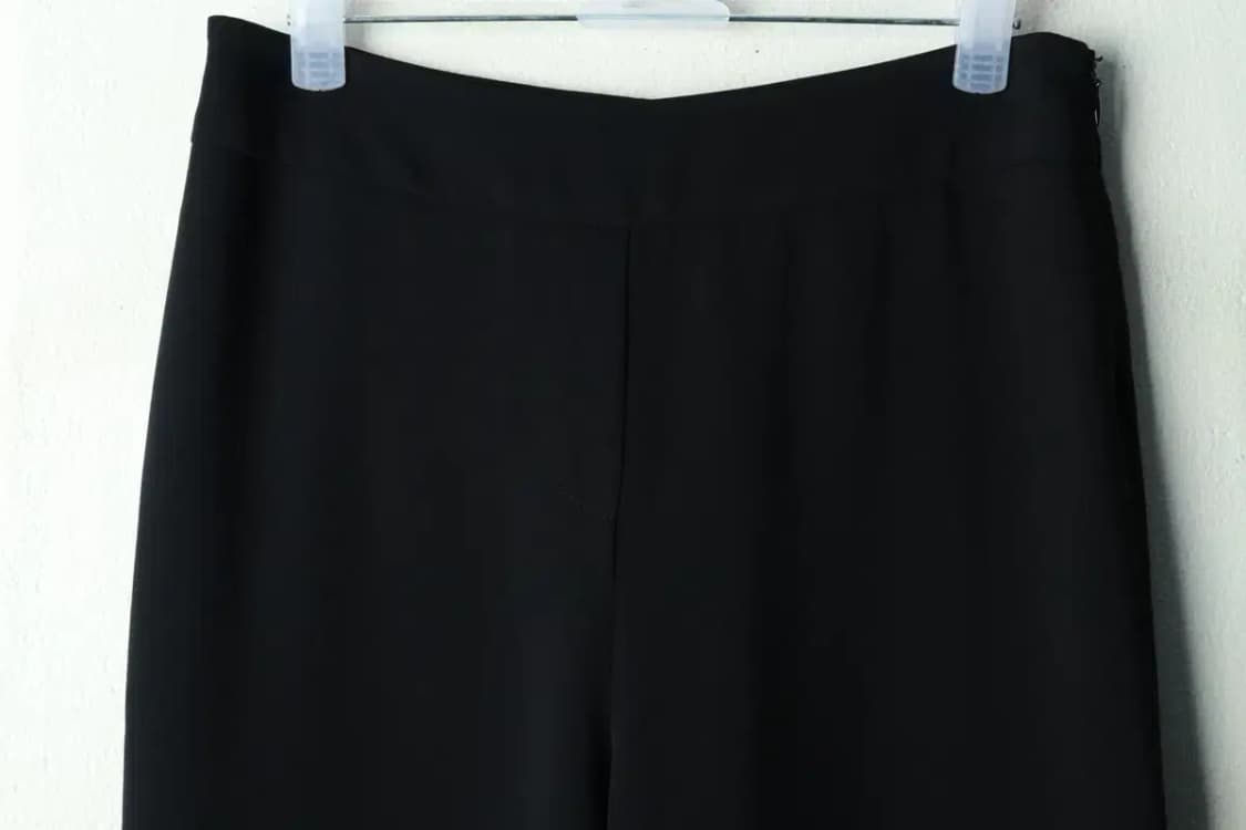 W(S-M) 지고트 슬랙스 경량 바지 와이드 블랙-238E 상품이미지3