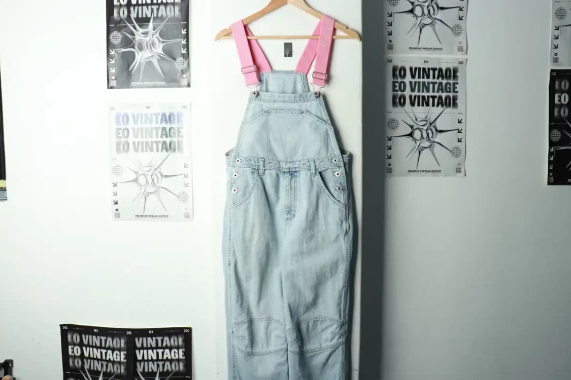 (F) 게스 청바지 데님 아동 키즈 멜빵 연청-2396 상품이미지3