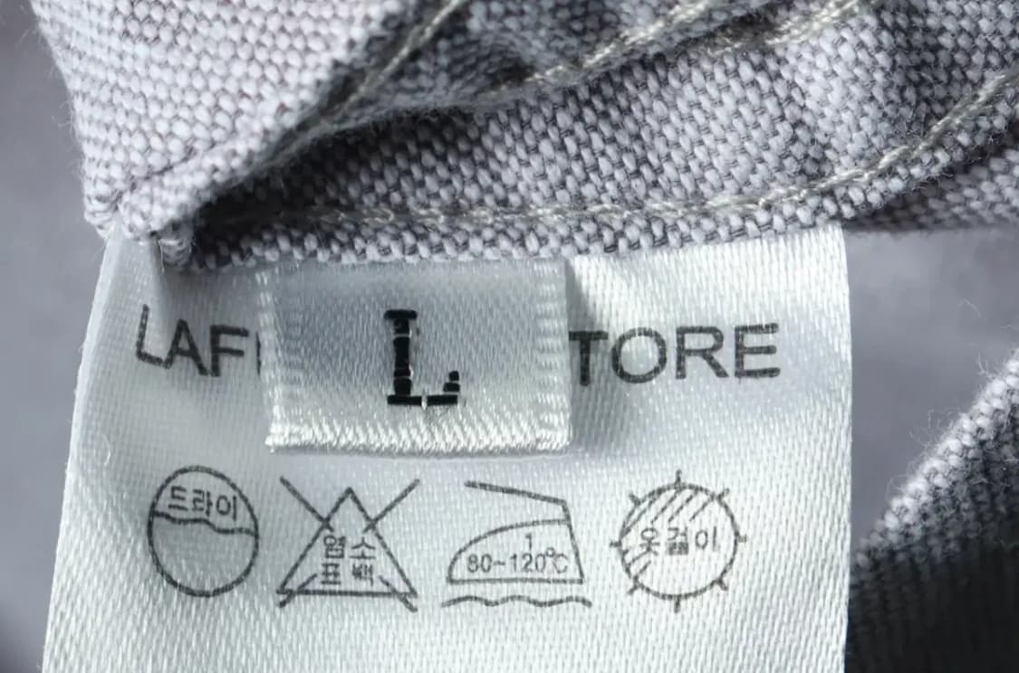 (L-XL) 라퍼지스토어 셔츠 남방 옥스포드 그레이 무지-168EC 상품이미지6