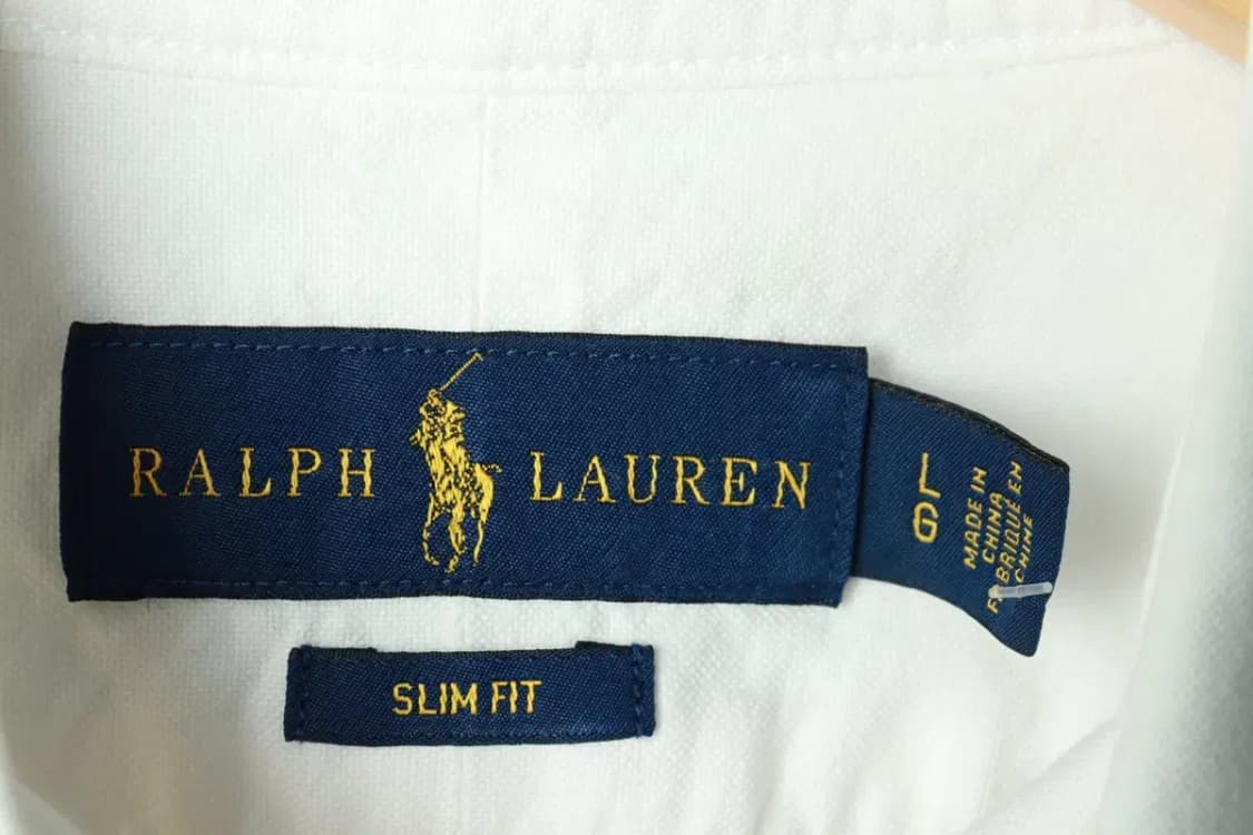 (L-XL) 폴로 랄프로렌 셔츠 남방 옥스포드 화이트 포니-168ED 상품이미지6