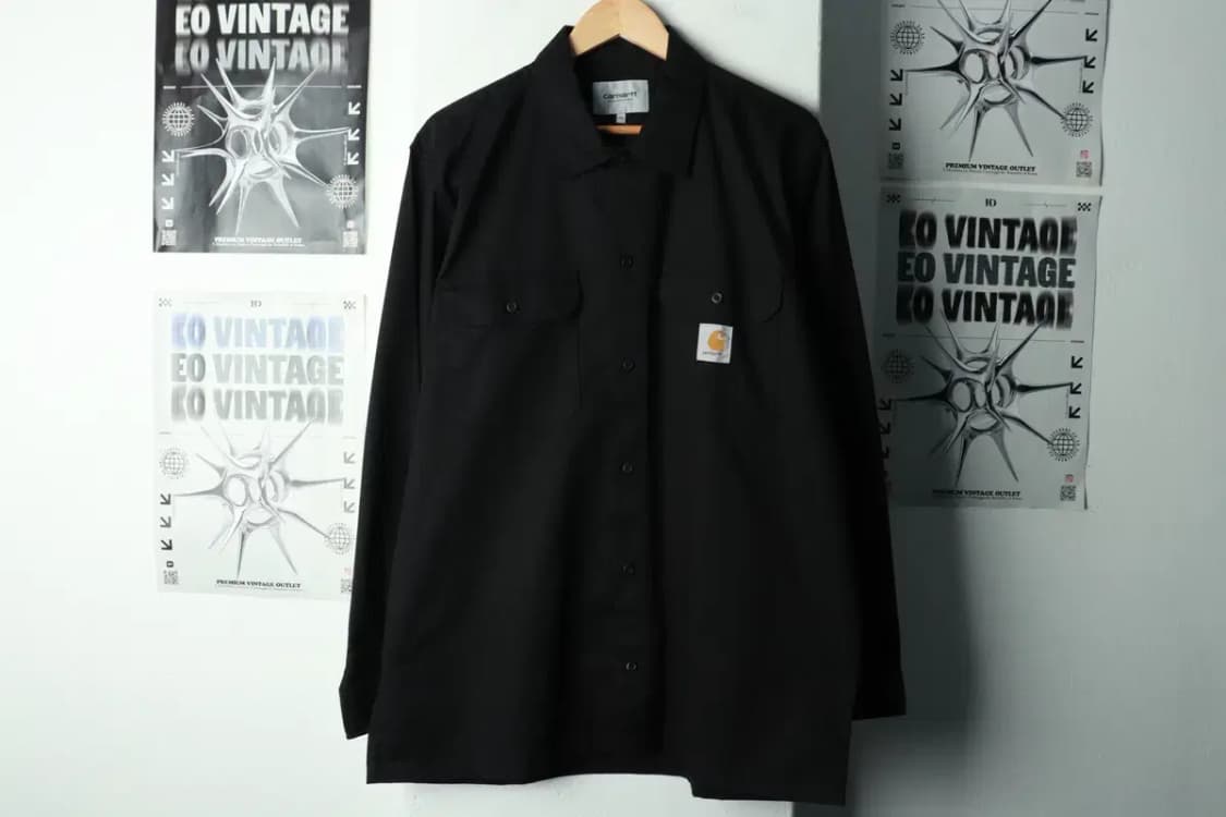 (2XL-3XL) 칼하트 셔츠 남방 WIP 빅사이즈 블랙-168EE 상품이미지2