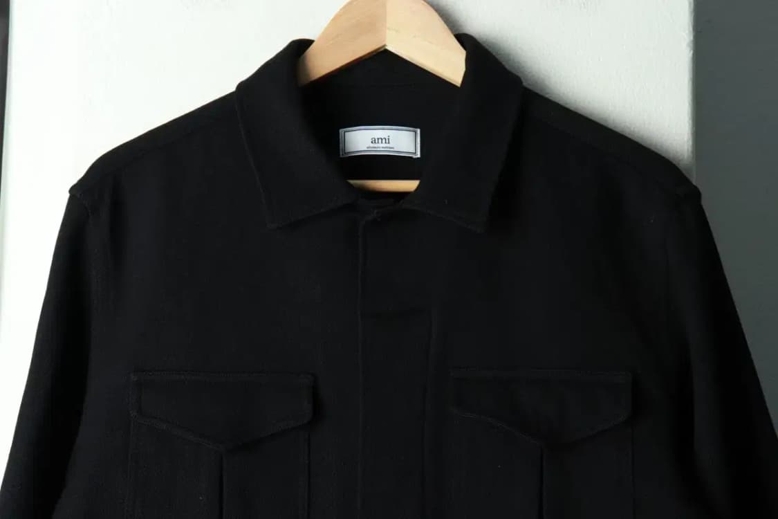 (F) 아미 집업 바람막이 점퍼자켓 블루종 블랙 한정판-168F2 상품이미지3
