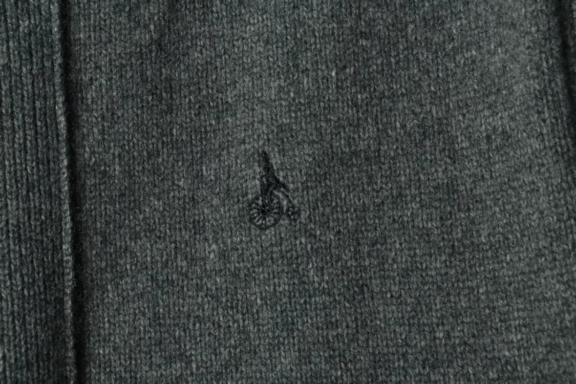 (L-XL) 빈폴 집업 바람막이 점퍼자켓 니트 그레이 내피-168F3 상품이미지5