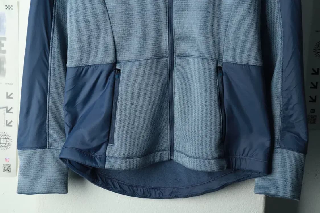 W(S) 언더아머 후드집업 기능성 기모 블루 방한 겨울용-168F6 상품이미지4