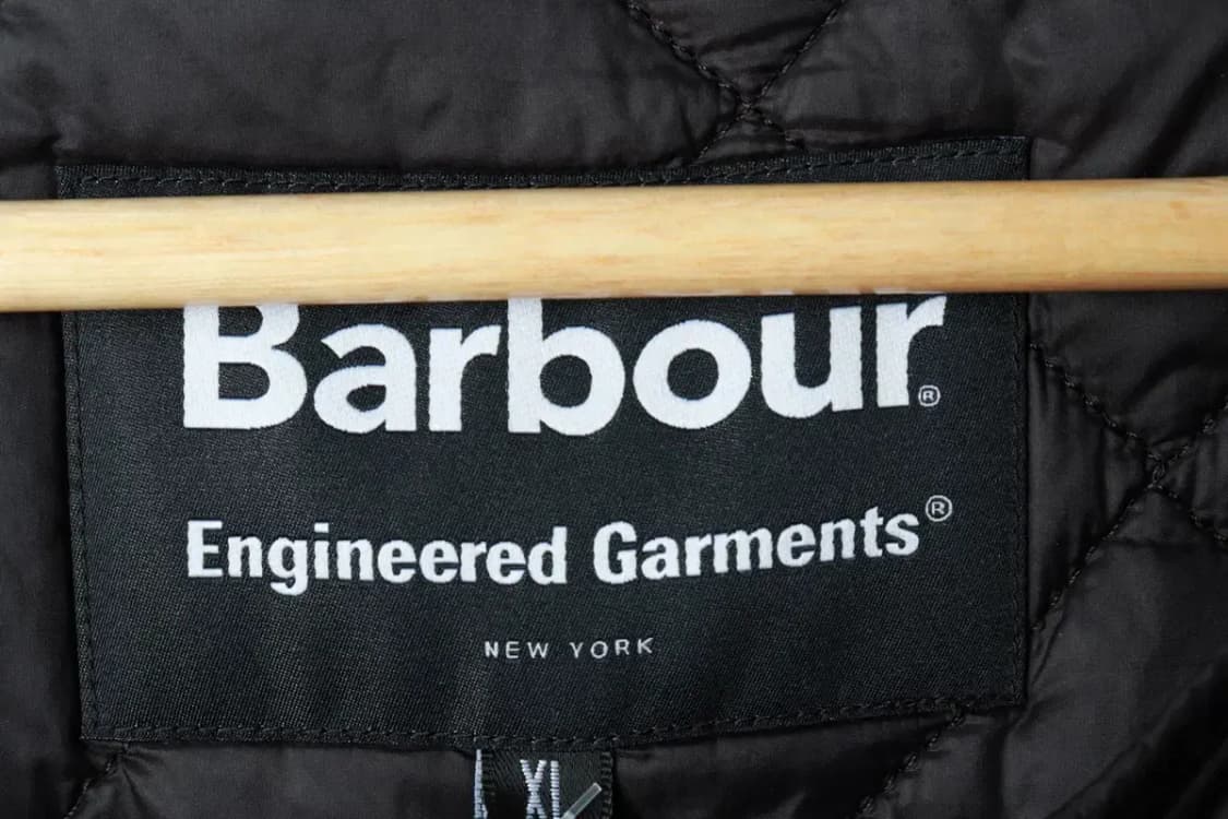 (XL-2XL) 바버 패딩 점퍼자켓 조끼 퀄팅 블랙-168F7 상품이미지6