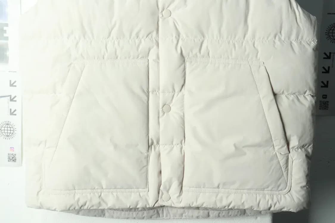 (XL) 탑텐 패딩 점퍼자켓 조끼 베이지-168FA 상품이미지4