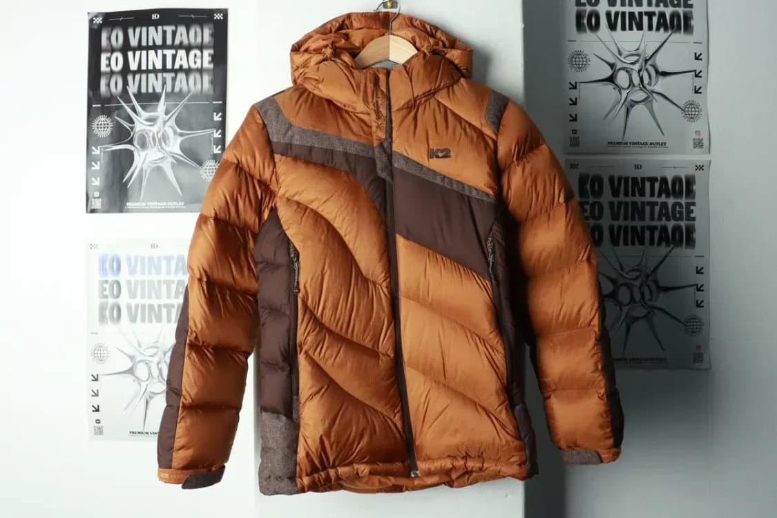 (S) K2 케이투 패딩 점퍼자켓 구스다운 골드-168FD 상품이미지2