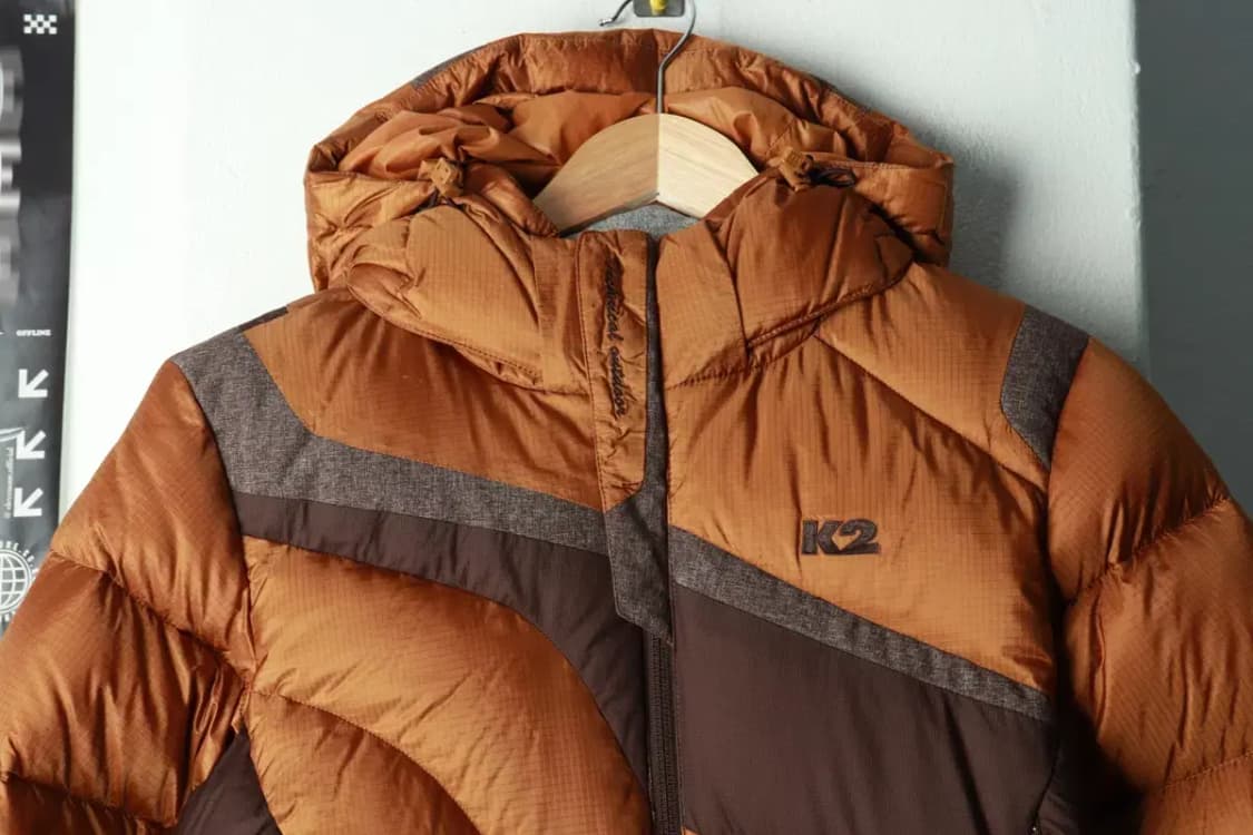 (S) K2 케이투 패딩 점퍼자켓 구스다운 골드-168FD 상품이미지3
