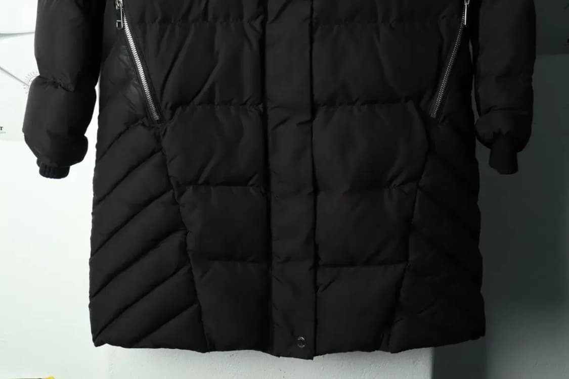 W(M-L) 타미힐피거 패딩 점퍼자켓 덕다운 블랙 롱-168FF 상품이미지4