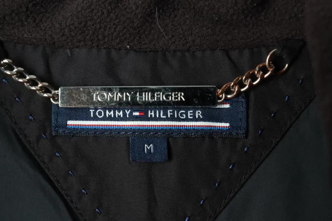 W(M-L) 타미힐피거 패딩 점퍼자켓 덕다운 블랙 롱-168FF 상품이미지6