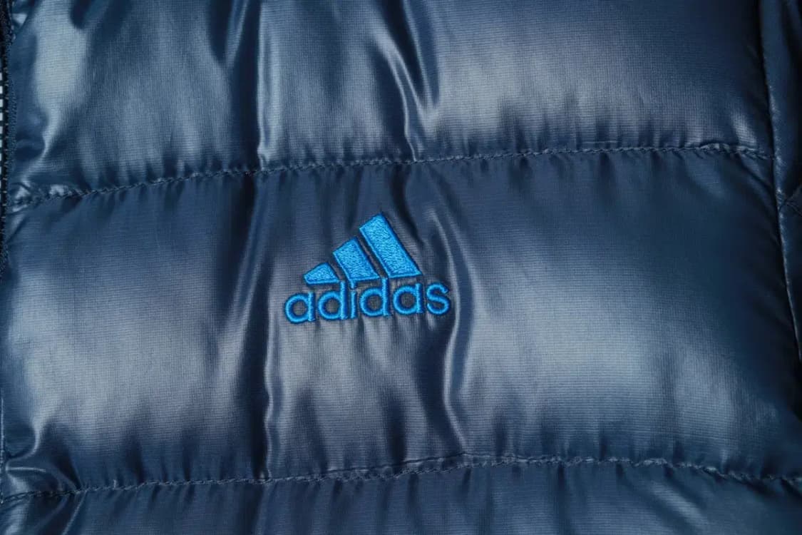 (M) 아디다스 패딩 점퍼자켓 커스텀 경량 구스다운 블루-16901 상품이미지6