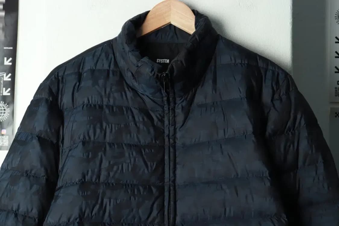 (XL) 시스템 패딩 점퍼자켓 한섬 카모 구스다운 이태리-16905 상품이미지3