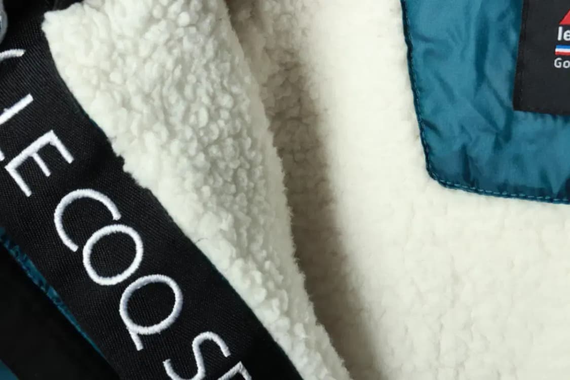 (M-L) 르꼬끄 패딩 점퍼자켓 구스다운 기모 블루 올드스쿨-16906 상품이미지9