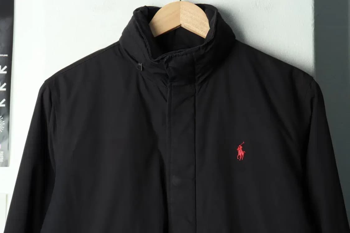 (S-M) 폴로 랄프로렌 패딩 점퍼자켓 블랙 기모 레드포니-16907 상품이미지3