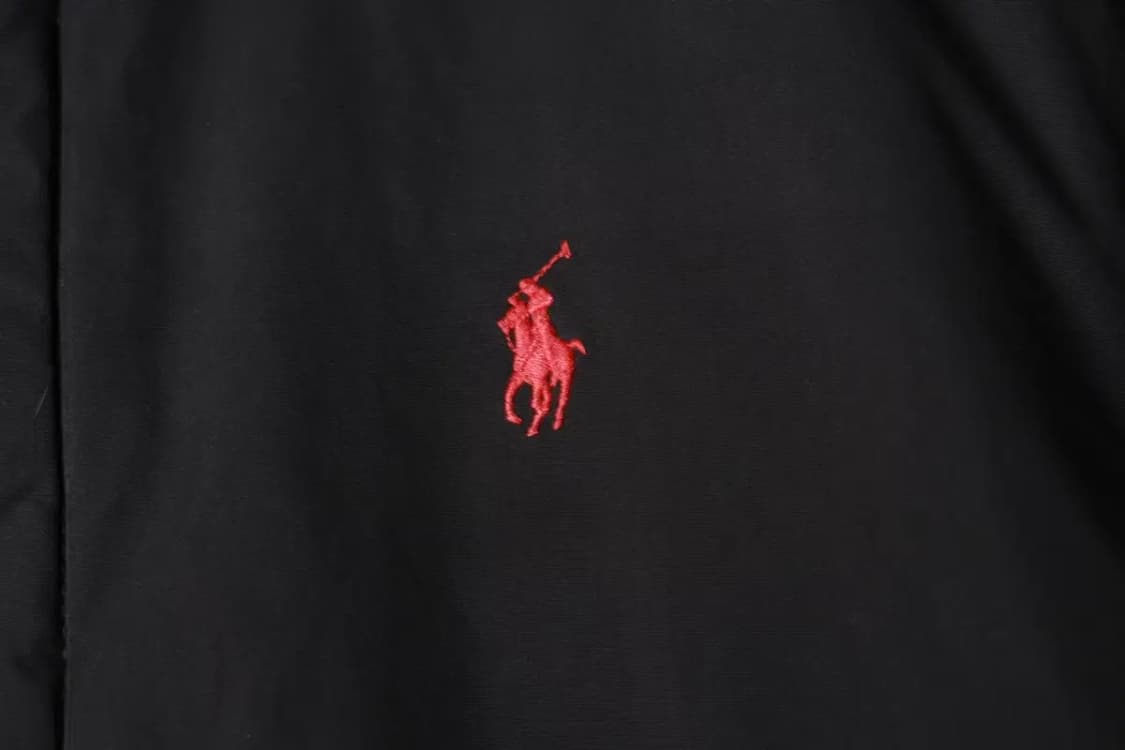 (S-M) 폴로 랄프로렌 패딩 점퍼자켓 블랙 기모 레드포니-16907 상품이미지5