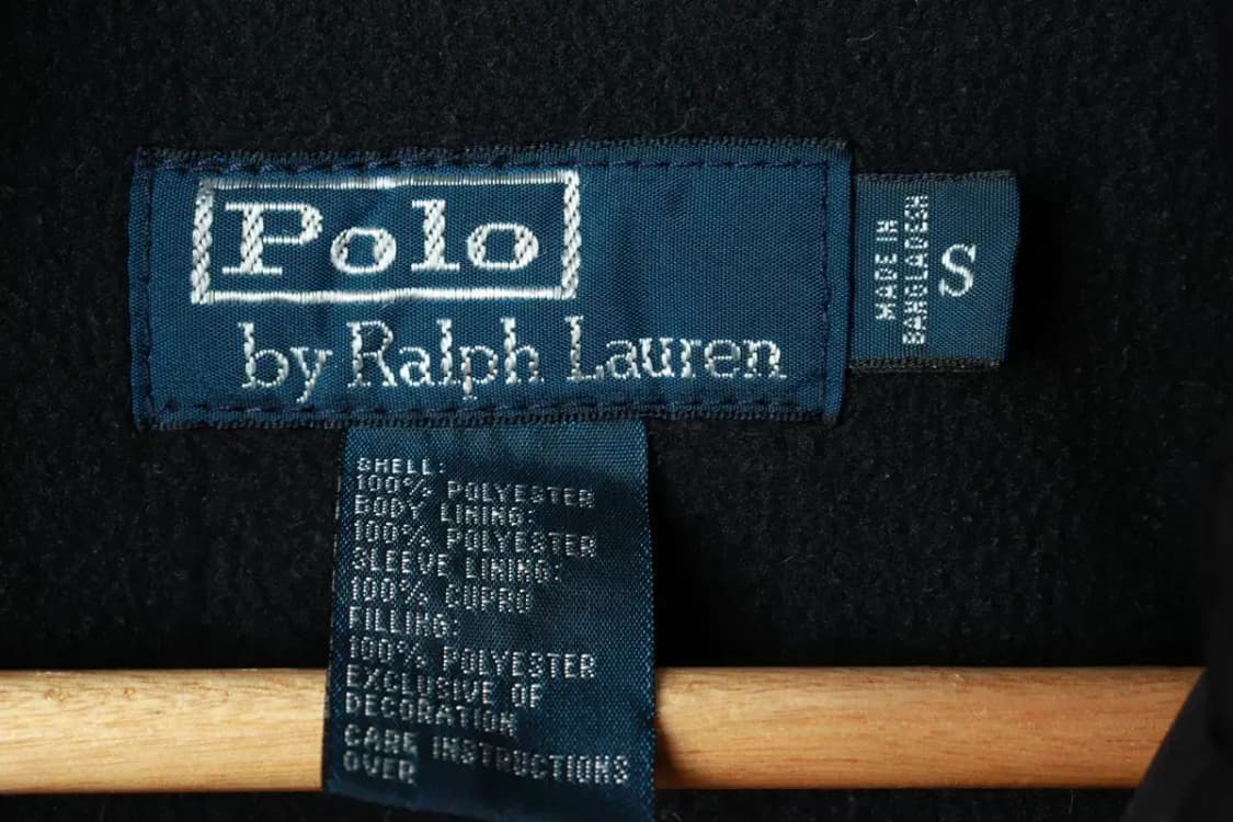 (S-M) 폴로 랄프로렌 패딩 점퍼자켓 블랙 기모 레드포니-16907 상품이미지6