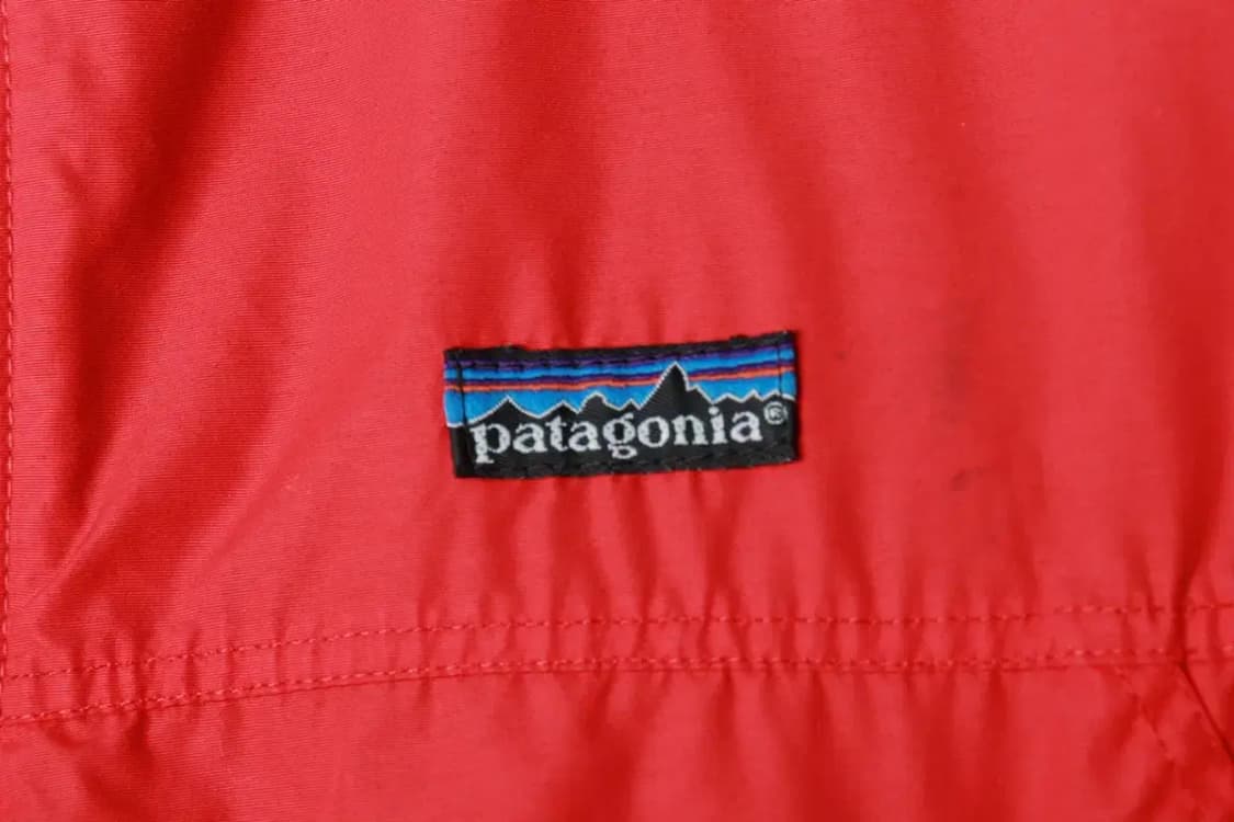 (S-M) 파타고니아 패딩 점퍼자켓 80년대 봄버 레드 기모-16908 상품이미지5