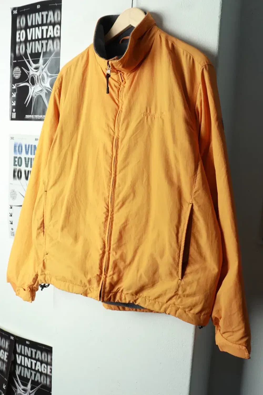 (M-L) 팀버랜드 패딩 점퍼자켓 머스타드 기모 올드스쿨-16909 상품이미지1