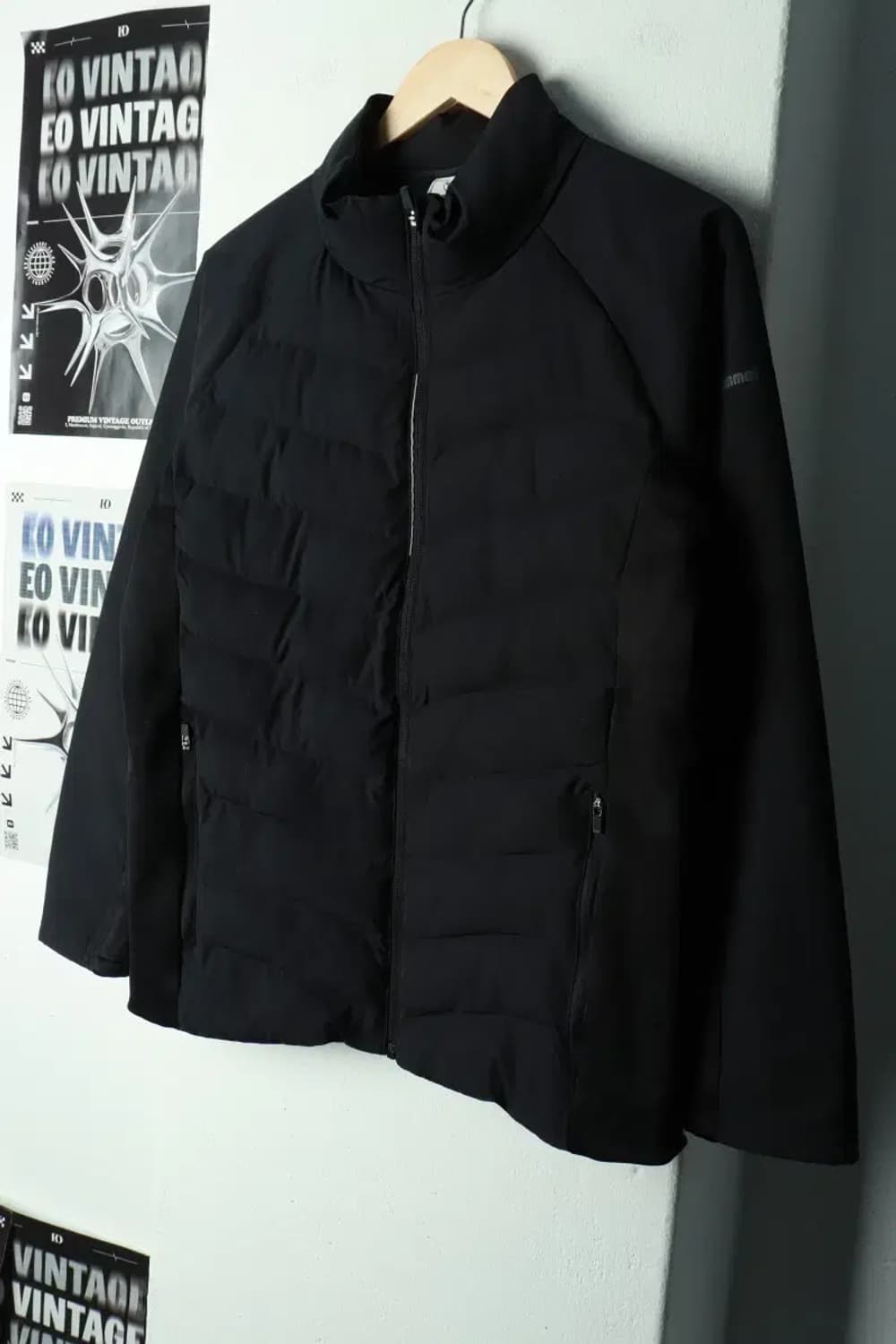 (M) 험멜 패딩 점퍼자켓 기능성 경량 축구 풋살-1690A 상품이미지1